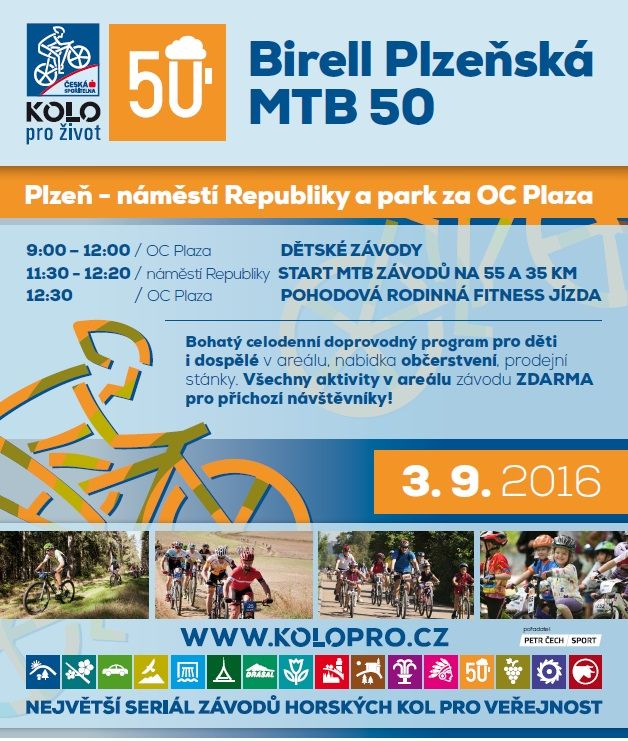 13. závod seriálu Kolo pro život je závod určený pro všechny věkové i výkonnostní kategorie