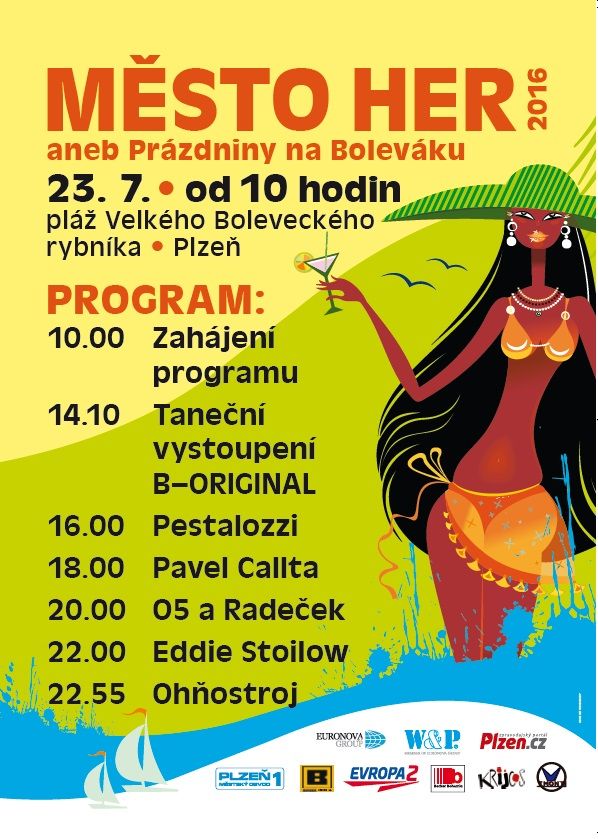 Město her aneb Prázdniny na Boleváku přinese zábavu dětem i dospělým