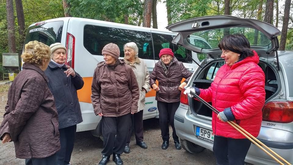 Nová skupina pro „začátečníky“projektu JEDEME DÁL se vydává pravidelně na trasu…