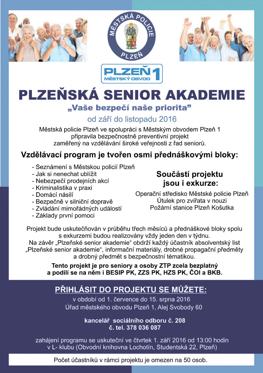 Plzeňská senior akademie - 
