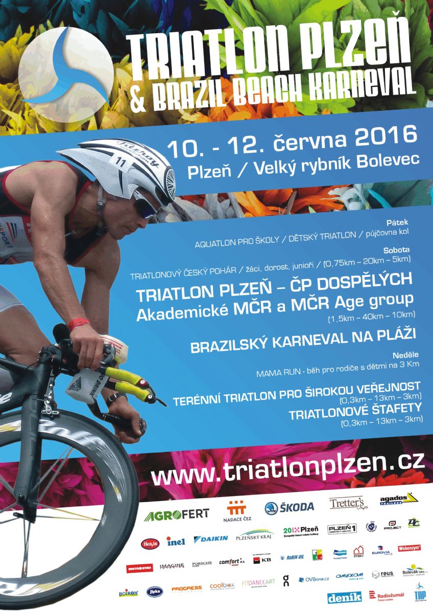V Plzni se chystá triatlonový festival