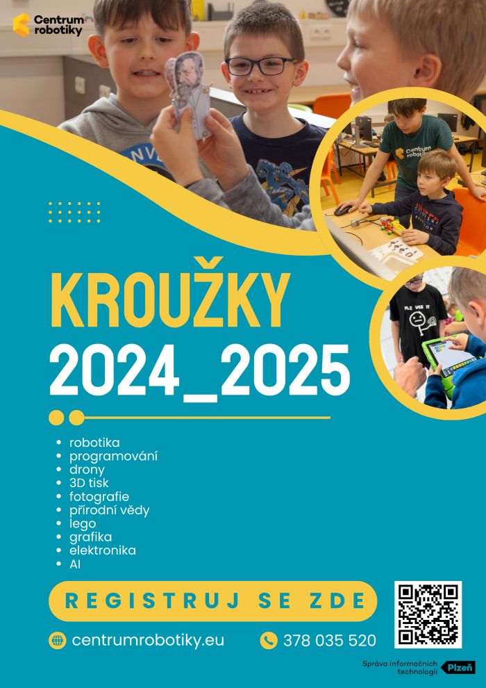 obrázek: Centrum robotiky otevírá nové kroužky pro děti