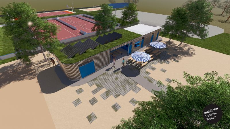 Nové zázemí pro Škoda sport park bude hotové už za pár týdnů