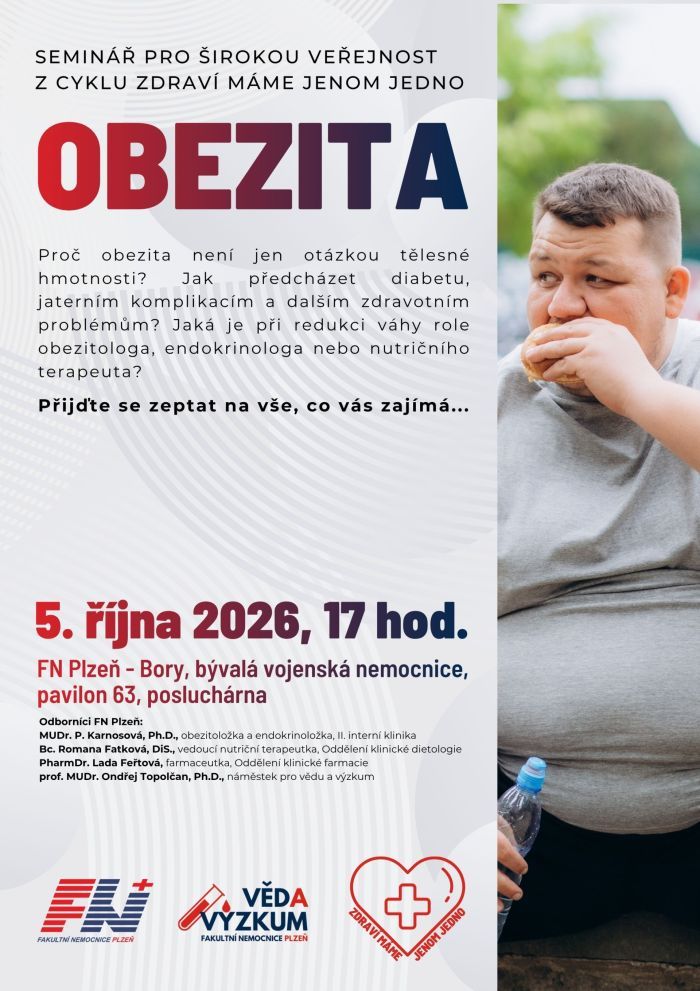 Seminář pro širokou veřejnost s názvem Zdraví máme jenom jedno