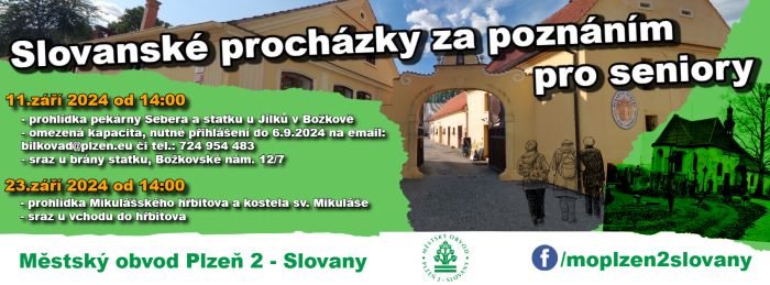 Senioři se mohou hlásit na podzimní procházky za poznáním