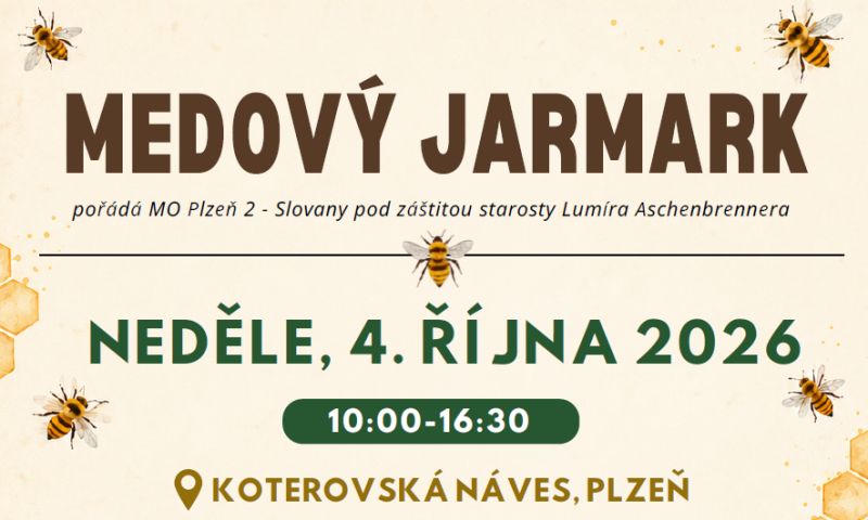 Zveme vás na Medový jarmark do Koterova