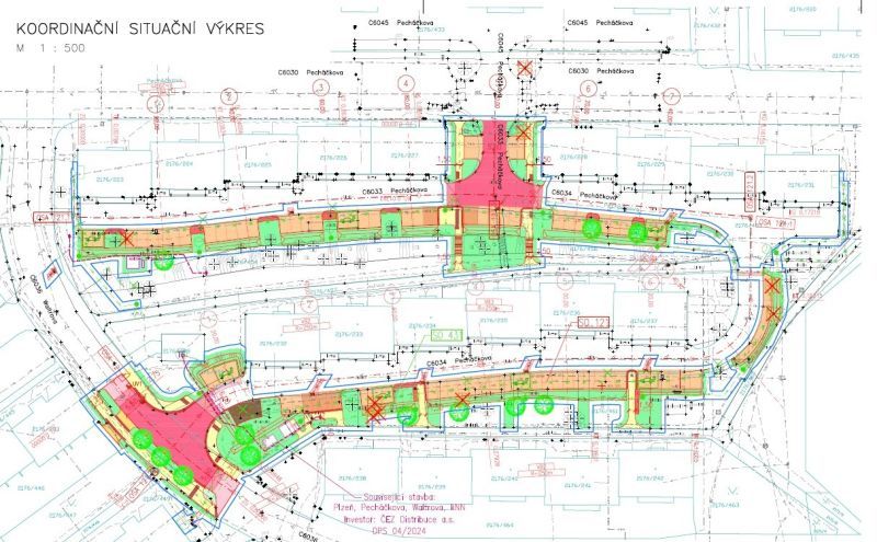 Pecháčkova ulice nabídne více parkovacích míst i bezpečnější provoz