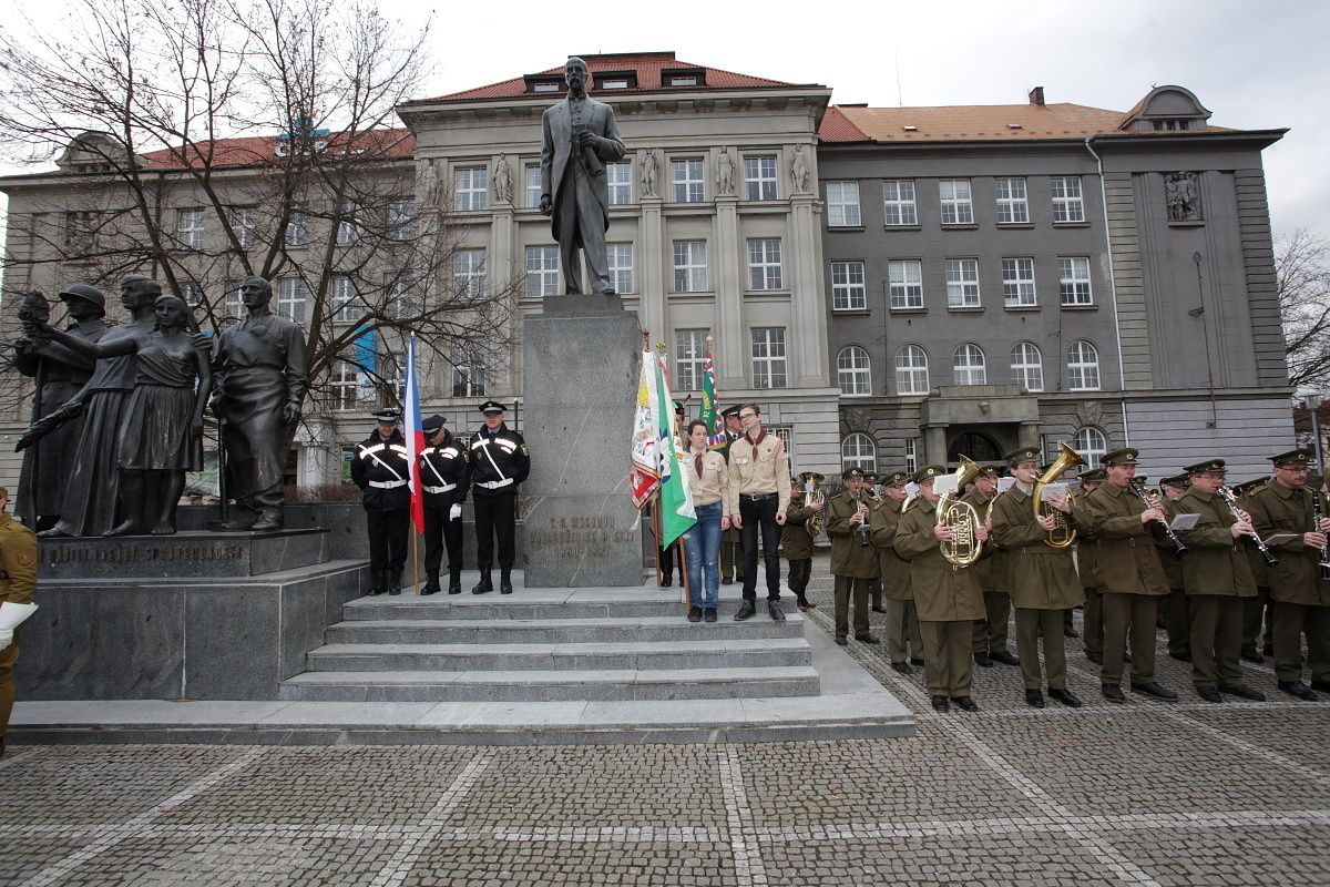 Plzeň uctila památku T. G. Masaryka