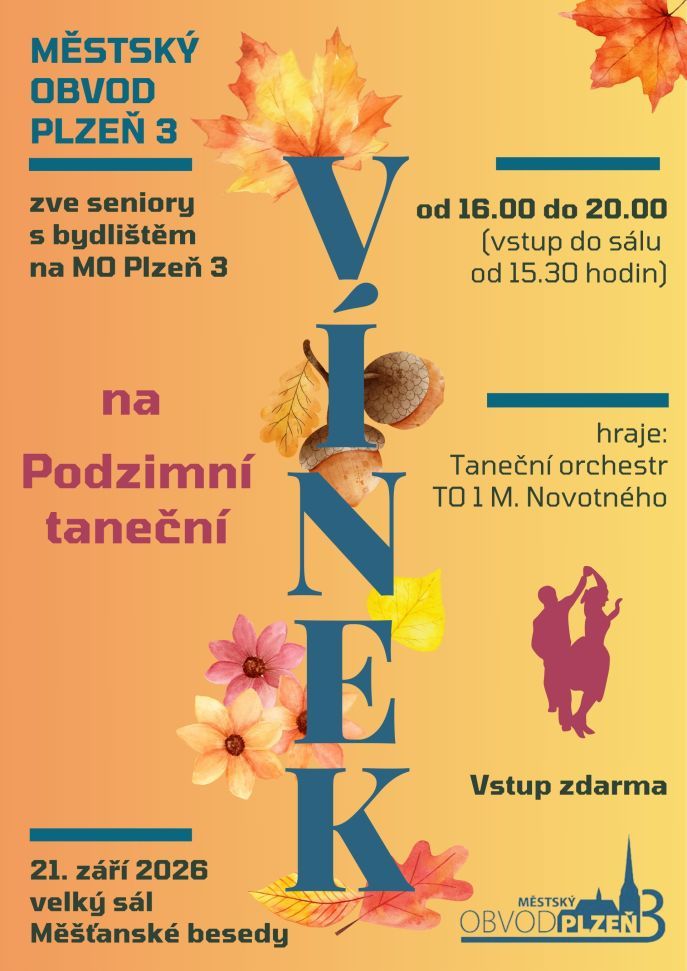 Podzimní taneční vínek zve seniory na parket