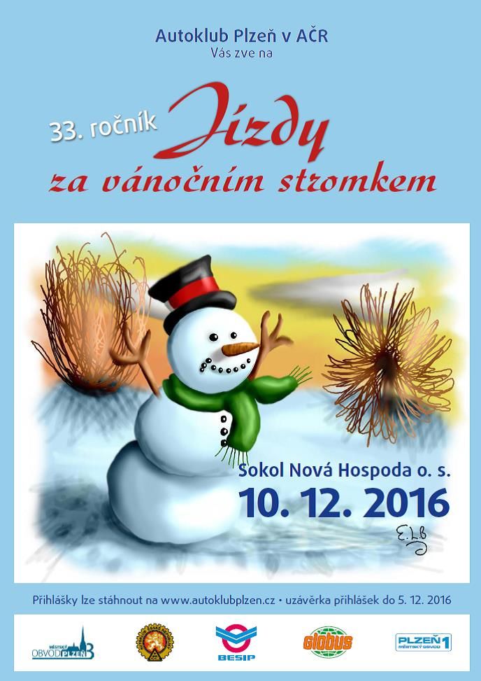 Pozvánka na Jízdu za vánočním stromkem