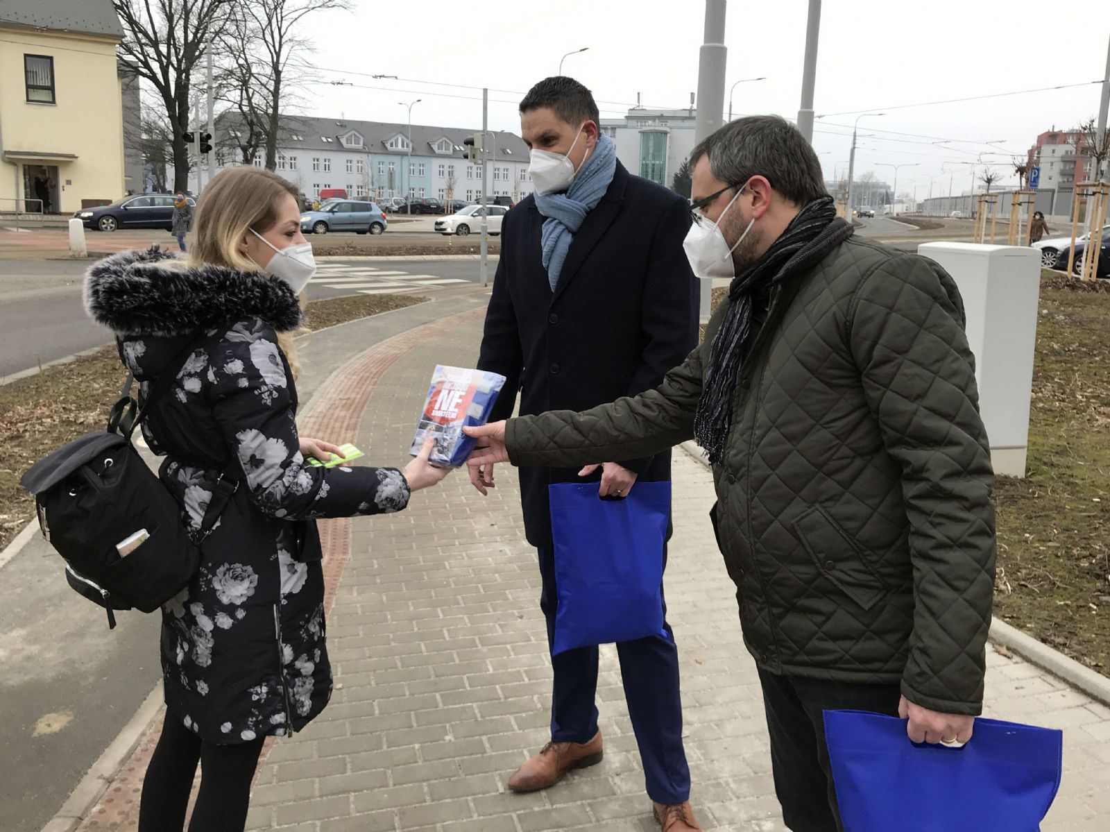 obrázek: Preventivní akce pro chodce