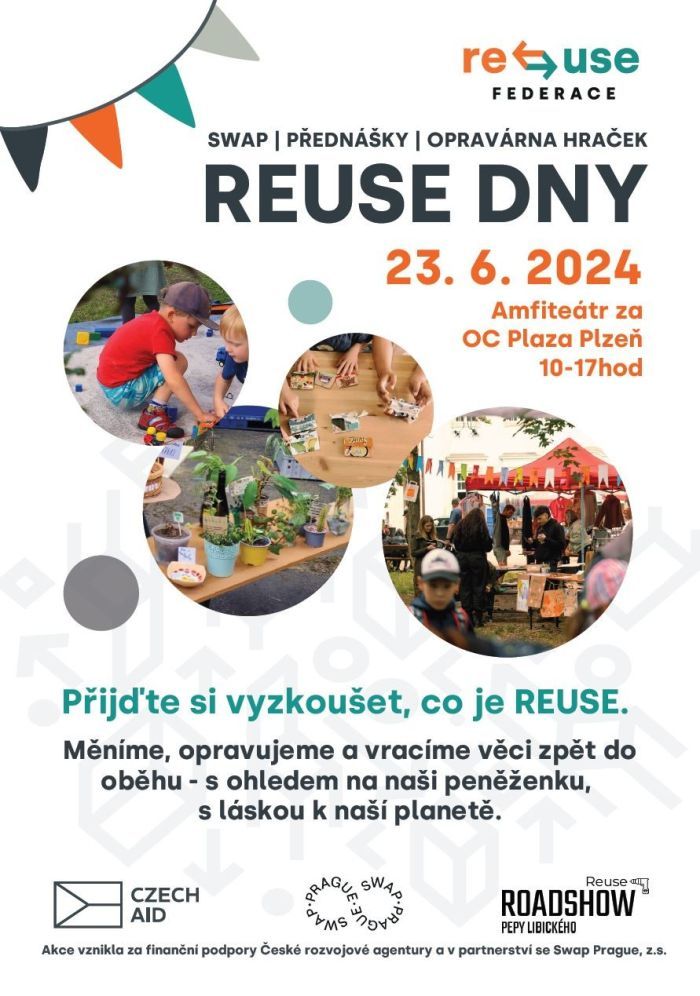 obrázek: Reuse ROADSHOW Pepy Libického a Reuse den