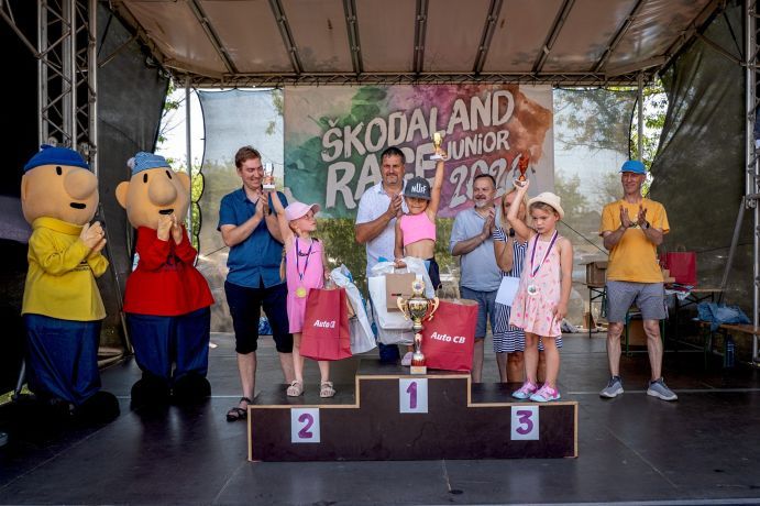 Škodaland Race Junior se konal podeváté, ani tropické vedro děti nezastavilo