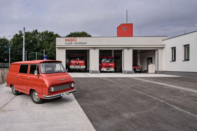 Skvrňanští hasiči mají větší a modernější zbrojnici