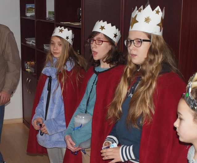 Tři králové navštívili úřad