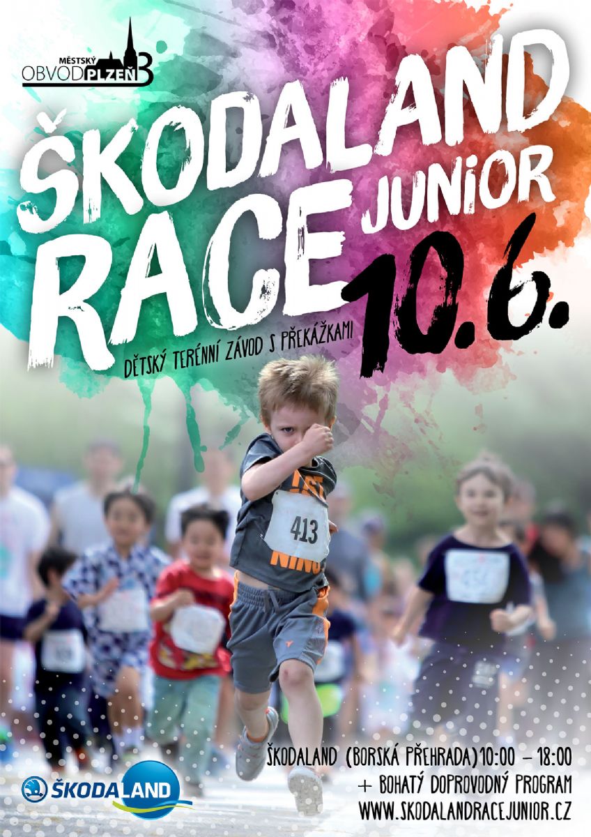V neděli budou mít děti ve Škodalandu svůj překážkový běh