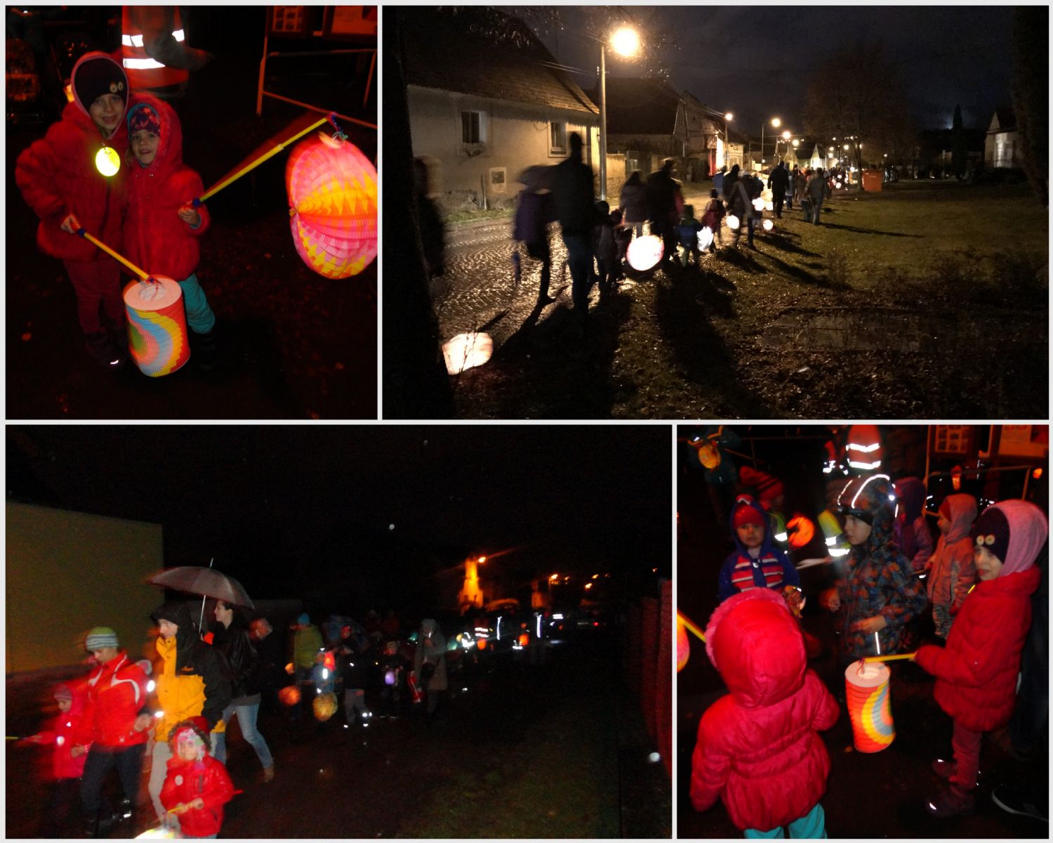 V Radobyčicích se konal lampionový průvod