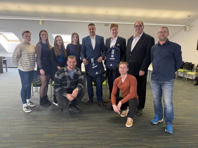 Vedení Trojky přijalo úspěšné atlety