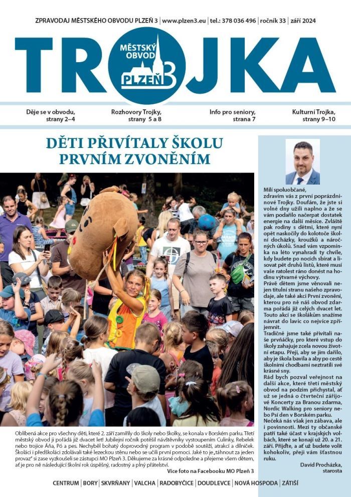 obrázek: Zářijová Trojka právě vychází