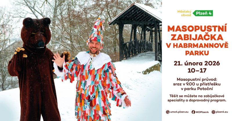 21. února Čtyřkou opět projde masopustní průvod