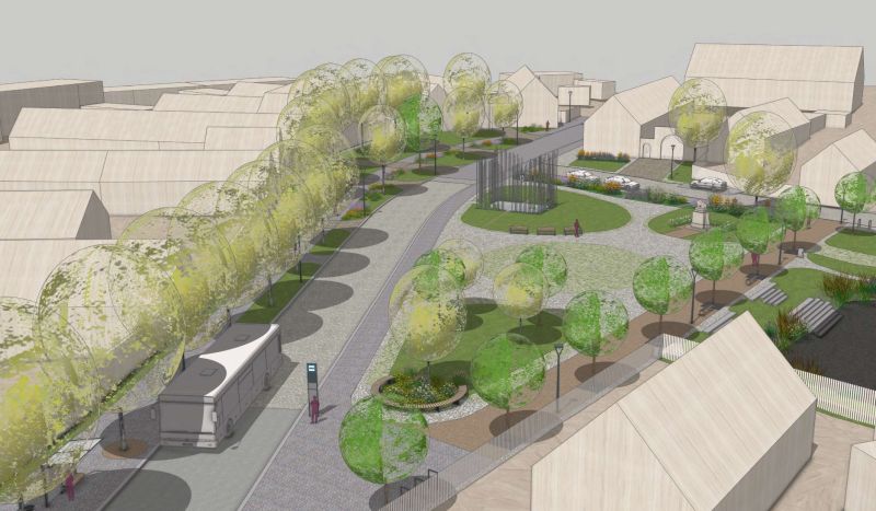 Centrum Újezda by se mělo v budoucnu proměnit