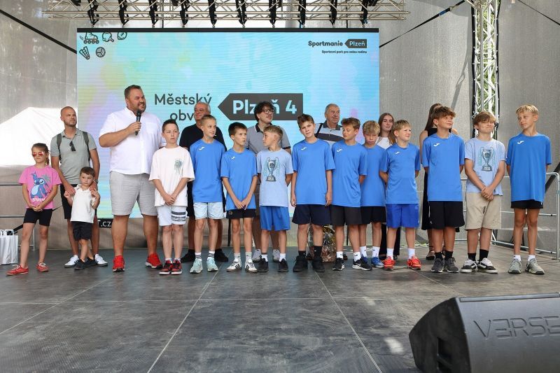 Čtyřka jako každoročně ocenila na Sportmanii Plzeň své sportovce