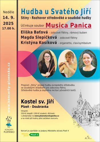 V kostele sv. Jiří se lidé mohou v neděli 14. září těšit na koncert souboru Musica Panica