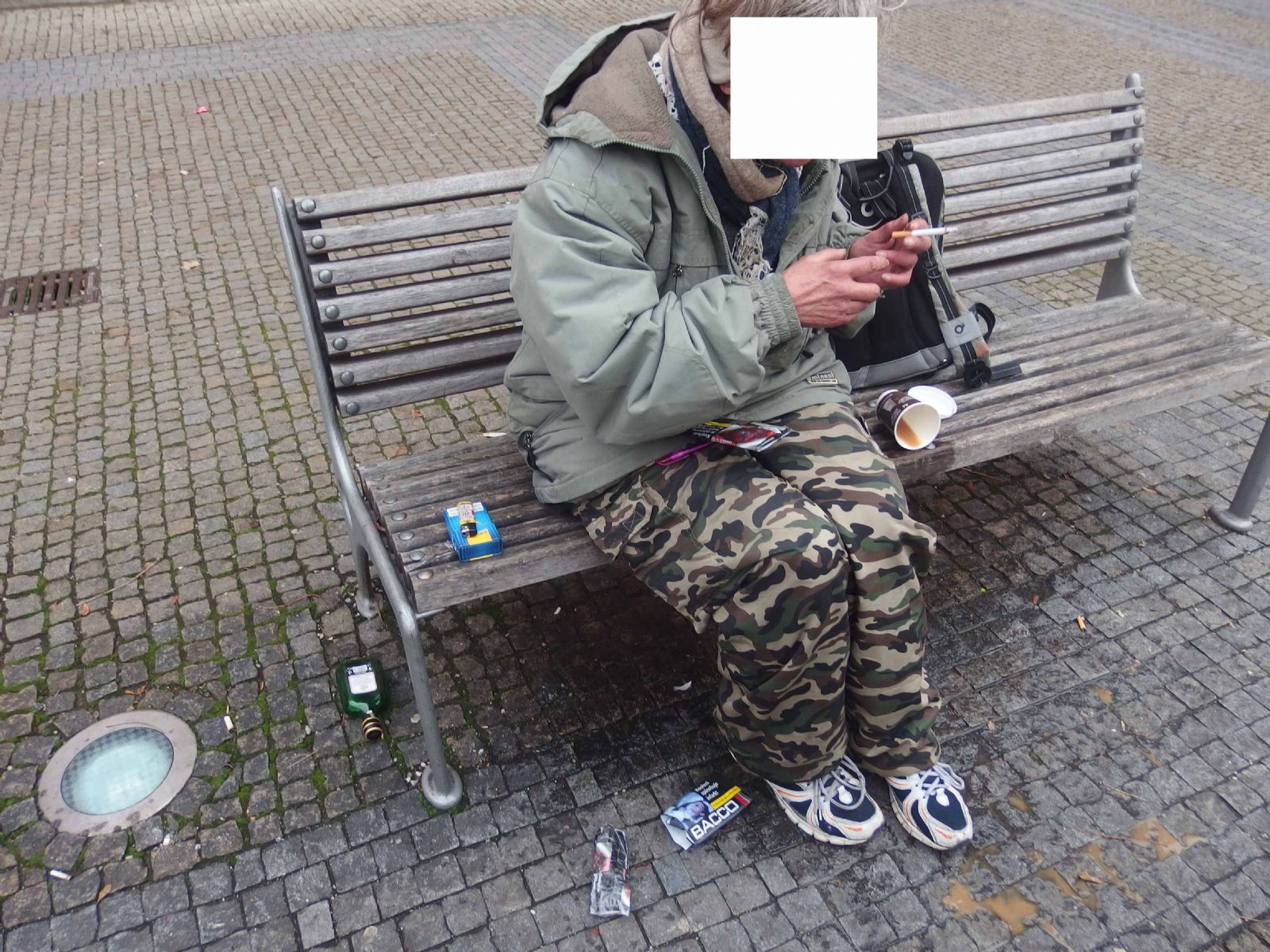 obrázek: Bezdomovkyně tropila nepořádek