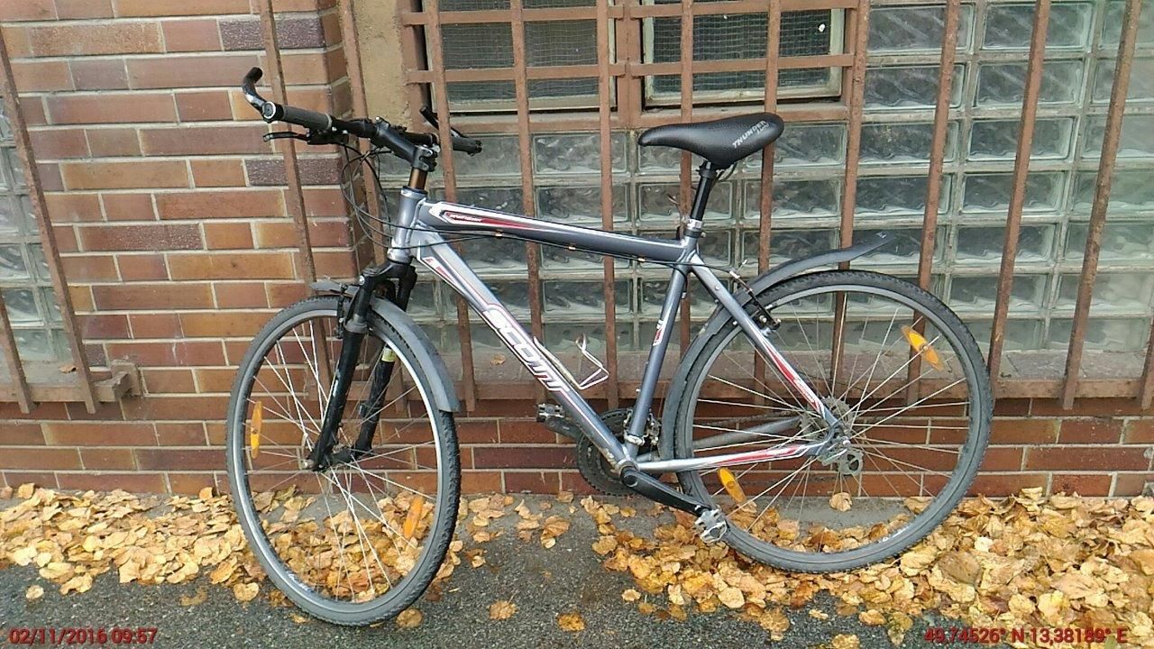 obrázek: Cyklista v jednosměrce v protisměru