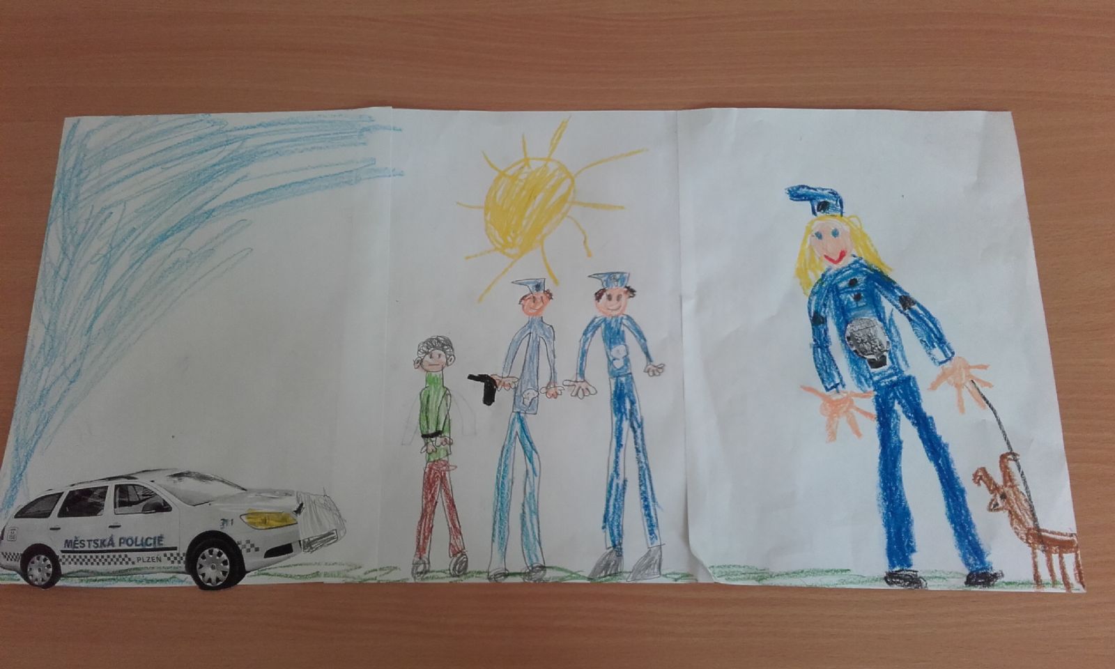 Krásné poděkování od dětí z 21.Mš, Na Celchu 33