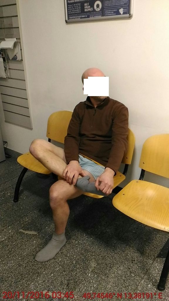 obrázek: Svůj stav nebyl schopen objasnit
