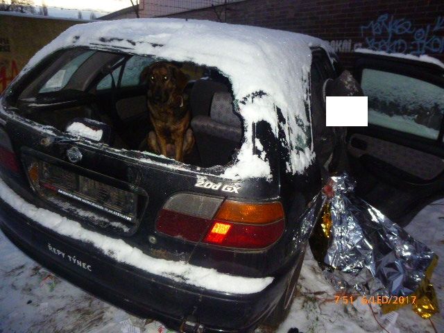 obrázek: Záchrana muže bez domova