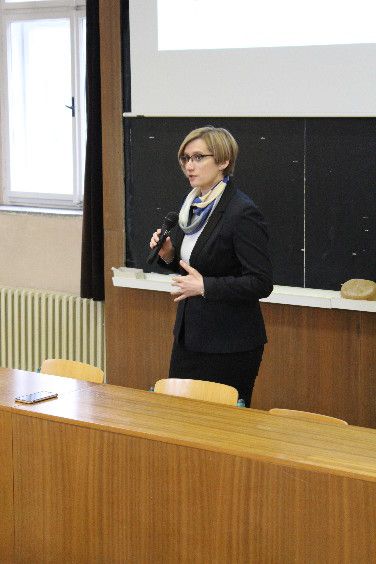 Ministryně Šlechtová přednášela studentům