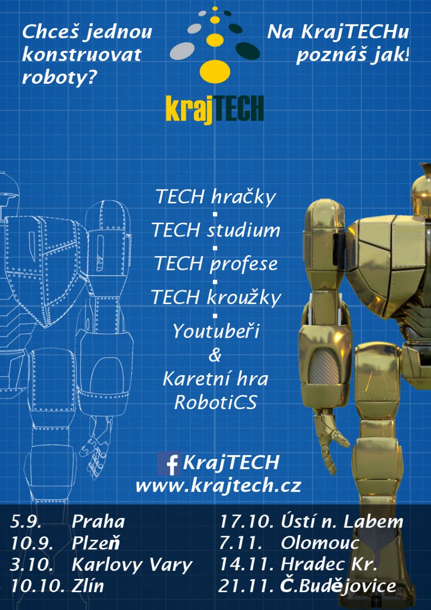 Na Dnech vědy a techniky se představí také KrajTECH