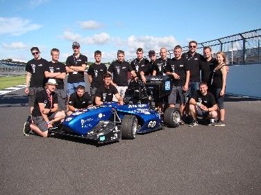 Nová studentská formule obstála na závodech ve Velké Británii