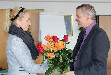 Rektor přijal oceněnou absolventku FDULS