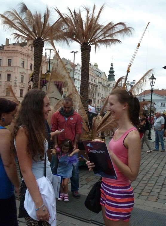 Studenti se v ulicích Plzně ptají na město kultury