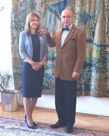 Vyučující ze ZČU obdržela vysoké belgické státní vyznamenání