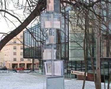 Vznik Charty 77 připomíná památník vytvořený studentem ZČU