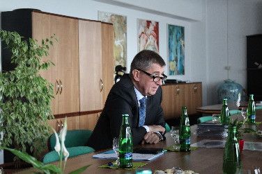 obrázek: Západočeskou univerzitu navštívil Andrej Babiš