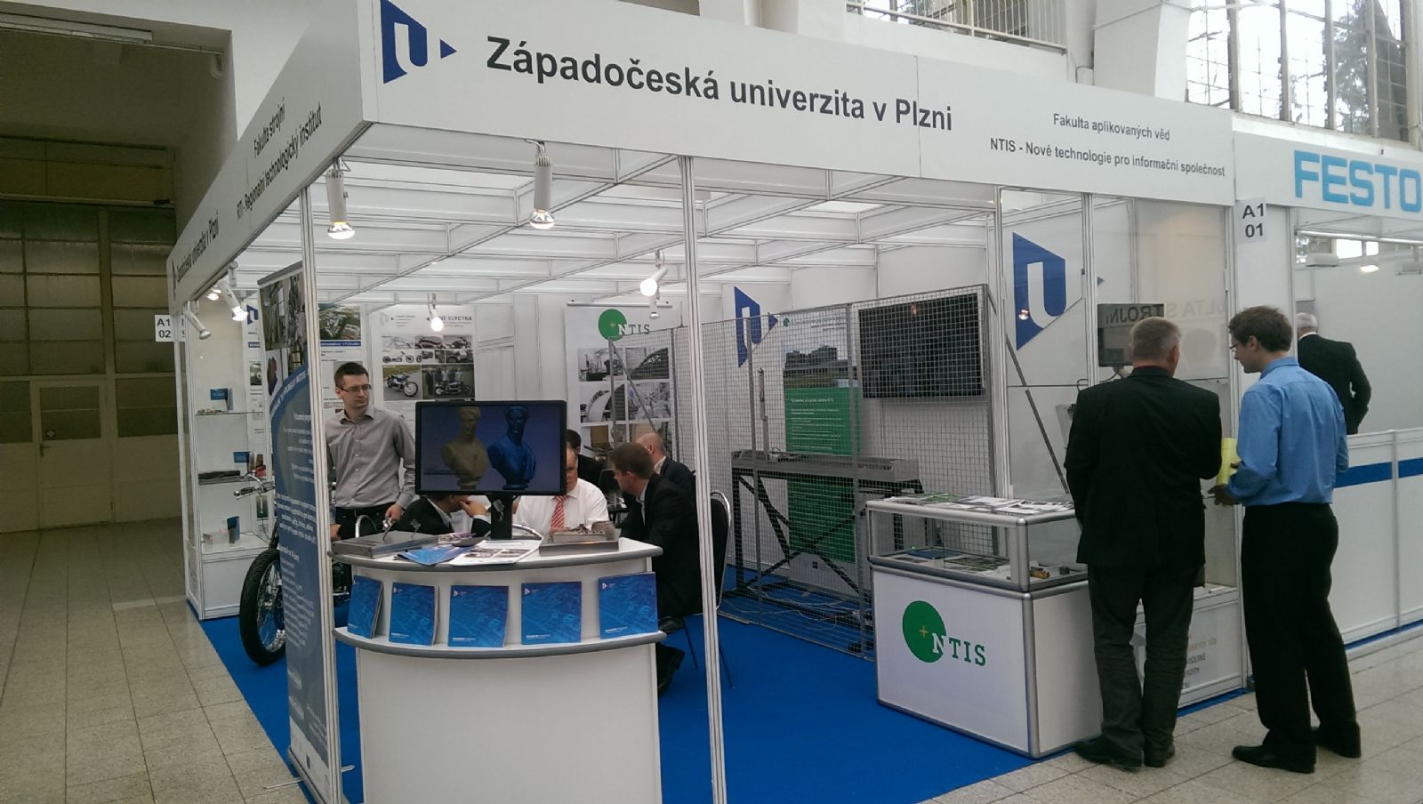 ZČU se představila na strojírenském veletrhu