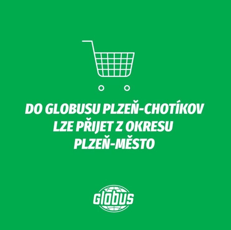 obrázek: Nákupy v Globusu jsou možné i nadále