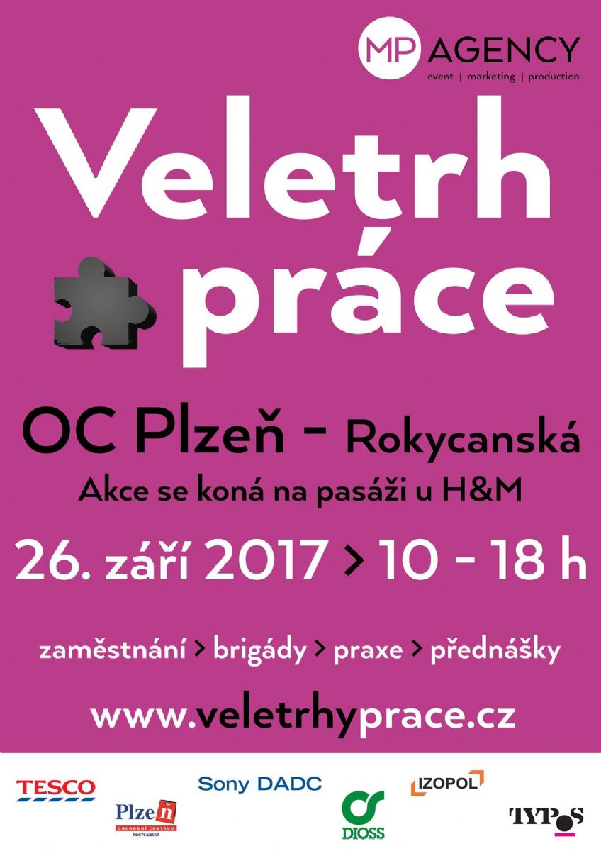 TYPOS na pracovním veletrhu v OC Plzeň na Rokycanské