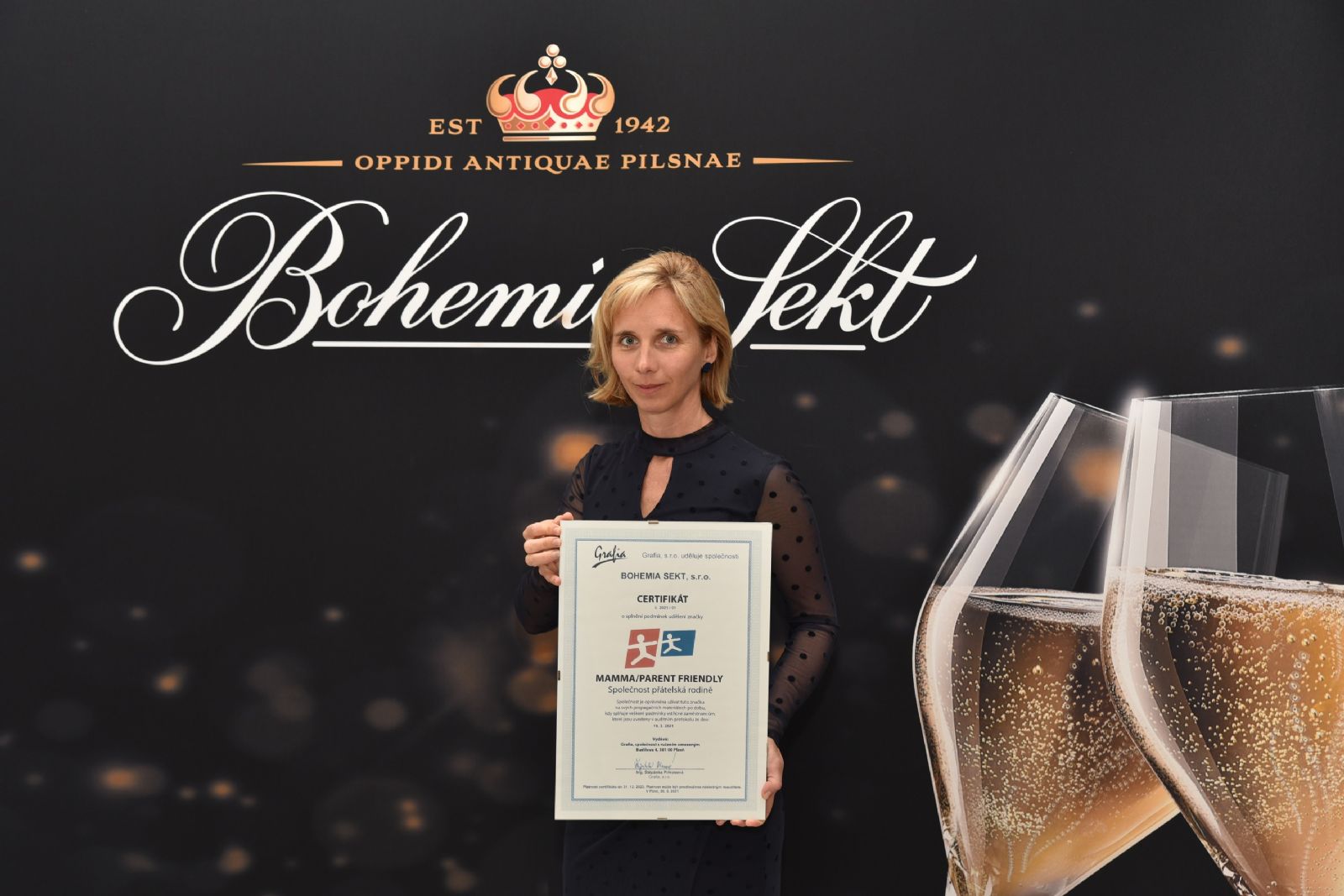 obrázek: Bohemia Sekt je společností přátelskou k rodině