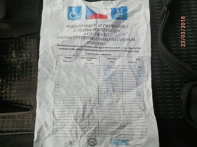 Cizinec vybíral na Borech na postižené a chudé děti. Sbírka byla falešná