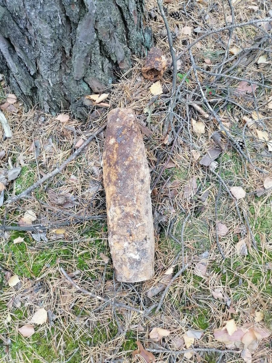 Hledač kovu našel u Záluží protileteckou střelu