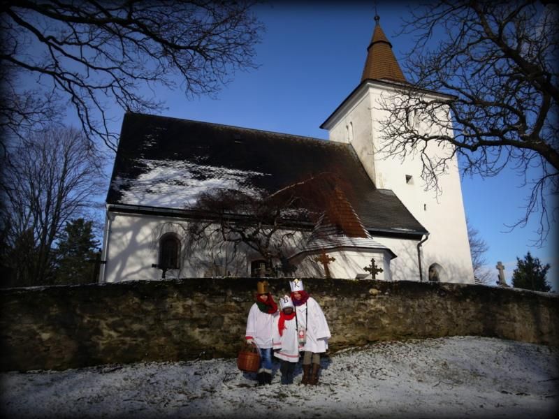 obrázek: Kašpar, Melichar a Baltazar zavítají v neděli na Mouřenec 