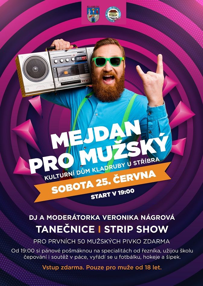obrázek: KD Kladruby láká na Mejdan pro mužský v sobotu 25.června