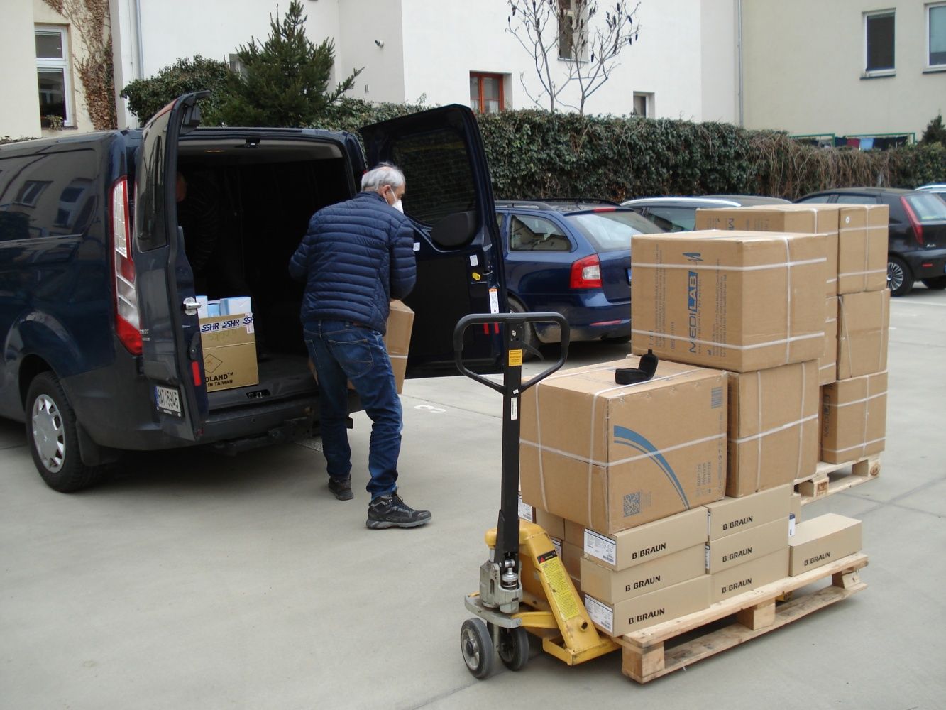 obrázek: Kraj dostal materiální pomoc ze Správy státních hmotných rezerv