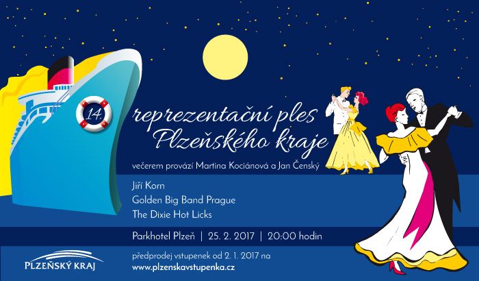 obrázek: Krajský ples se ponese na vlnách zaoceánského parníku